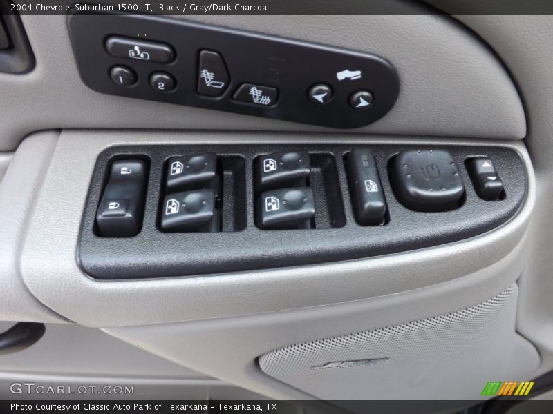 Black / Gray/Dark Charcoal 2004 Chevrolet Suburban 1500 LT
