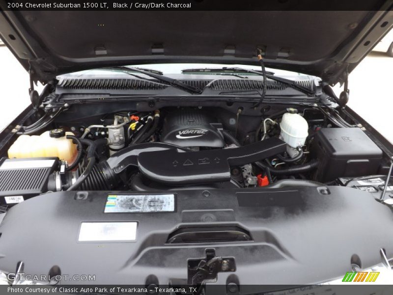 Black / Gray/Dark Charcoal 2004 Chevrolet Suburban 1500 LT