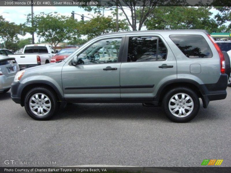 Silver Moss Metallic / Black 2006 Honda CR-V EX 4WD