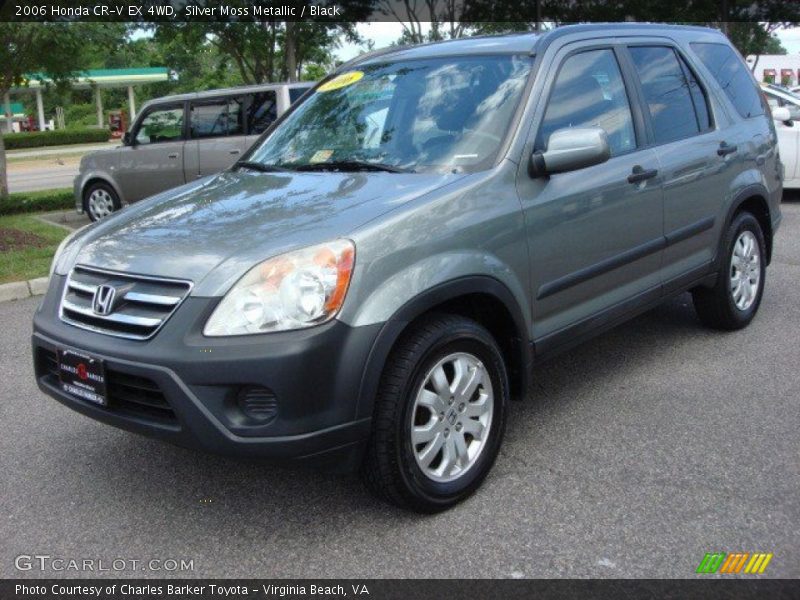 Silver Moss Metallic / Black 2006 Honda CR-V EX 4WD