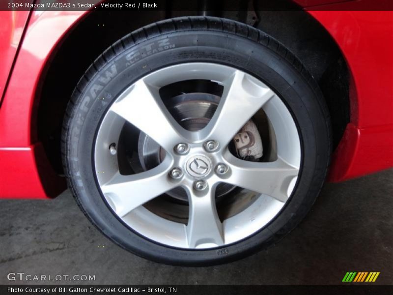 Velocity Red / Black 2004 Mazda MAZDA3 s Sedan