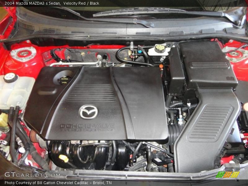 Velocity Red / Black 2004 Mazda MAZDA3 s Sedan