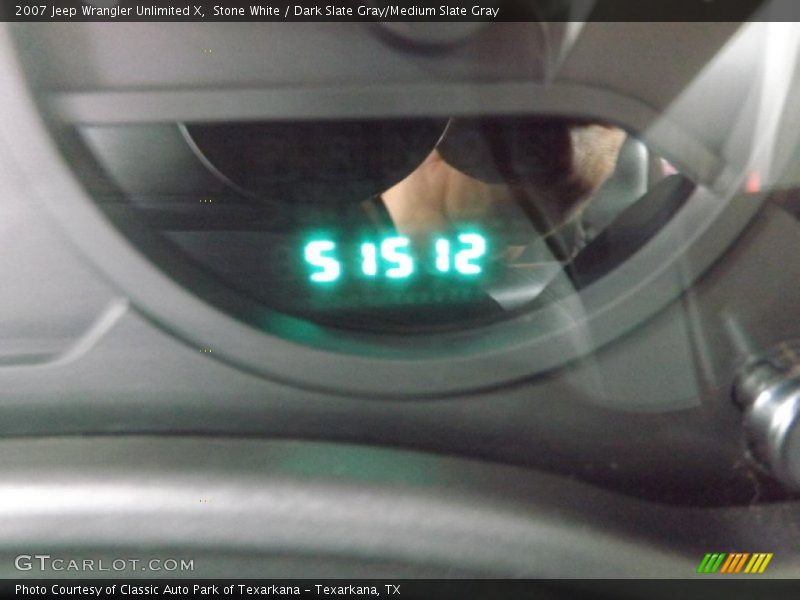 Stone White / Dark Slate Gray/Medium Slate Gray 2007 Jeep Wrangler Unlimited X
