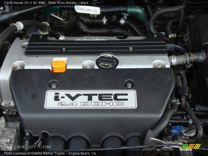 Silver Moss Metallic / Black 2006 Honda CR-V EX 4WD