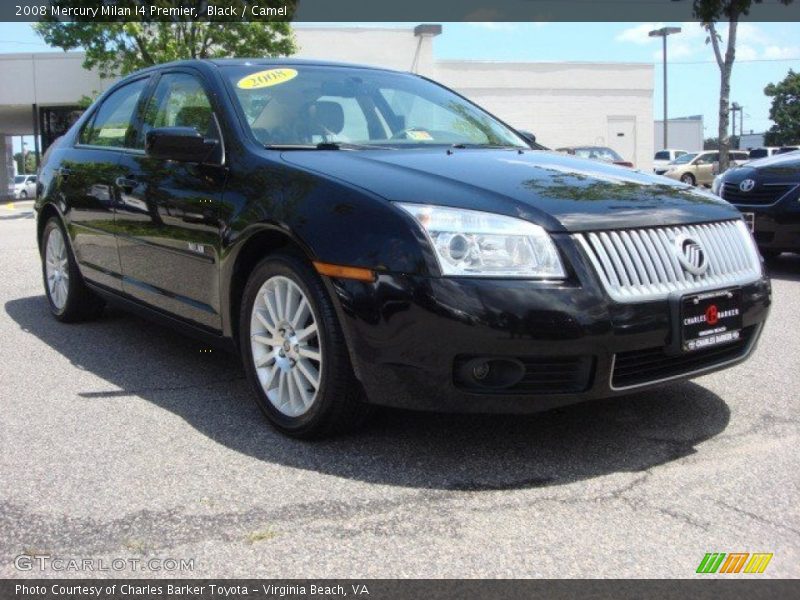Black / Camel 2008 Mercury Milan I4 Premier