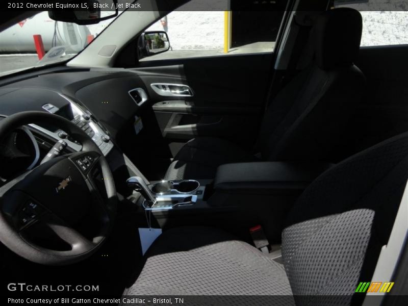 Black / Jet Black 2012 Chevrolet Equinox LS