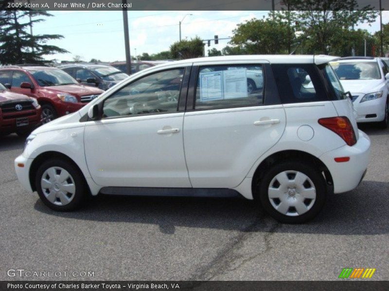 Polar White / Dark Charcoal 2005 Scion xA