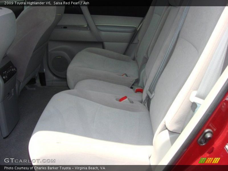 Salsa Red Pearl / Ash 2009 Toyota Highlander V6