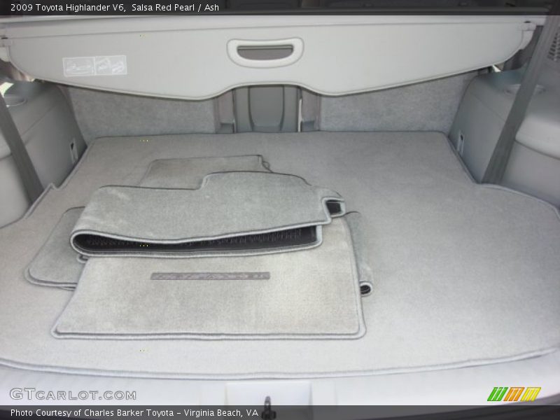 Salsa Red Pearl / Ash 2009 Toyota Highlander V6