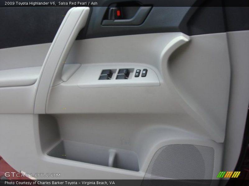 Salsa Red Pearl / Ash 2009 Toyota Highlander V6
