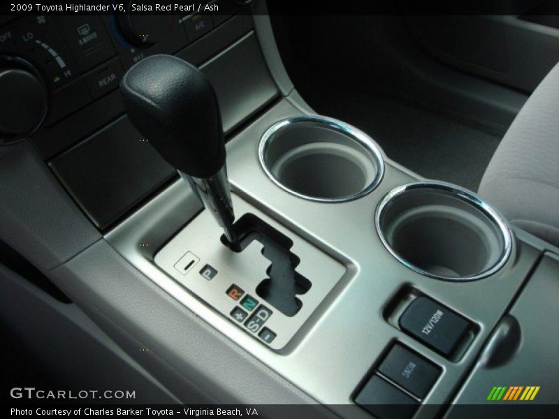Salsa Red Pearl / Ash 2009 Toyota Highlander V6