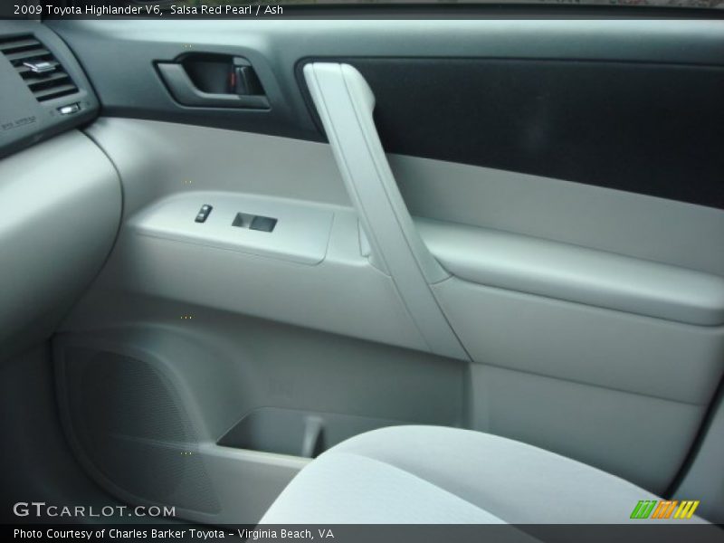 Salsa Red Pearl / Ash 2009 Toyota Highlander V6