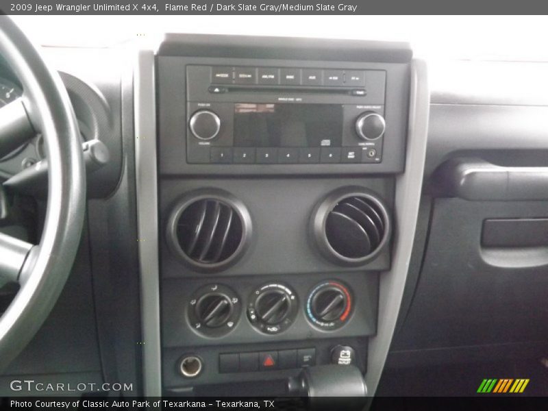 Flame Red / Dark Slate Gray/Medium Slate Gray 2009 Jeep Wrangler Unlimited X 4x4