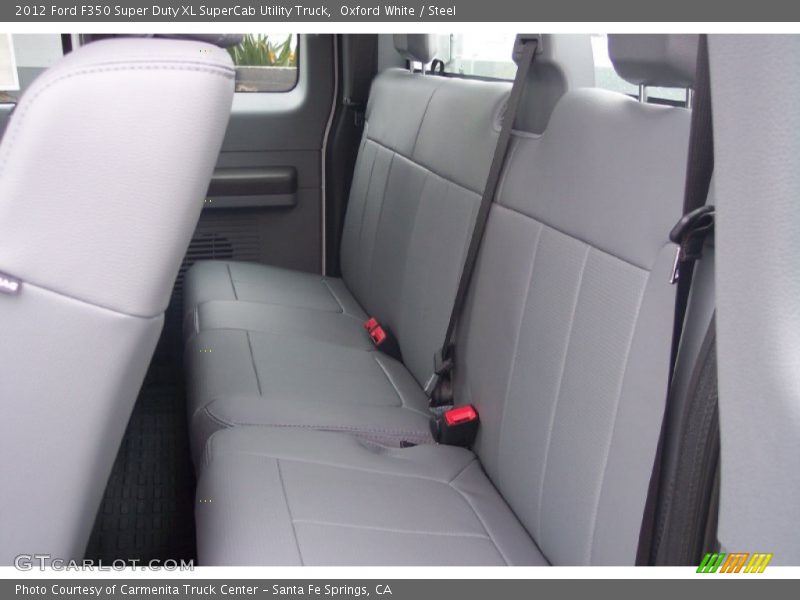 Oxford White / Steel 2012 Ford F350 Super Duty XL SuperCab Utility Truck