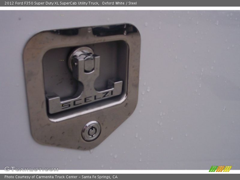 Oxford White / Steel 2012 Ford F350 Super Duty XL SuperCab Utility Truck