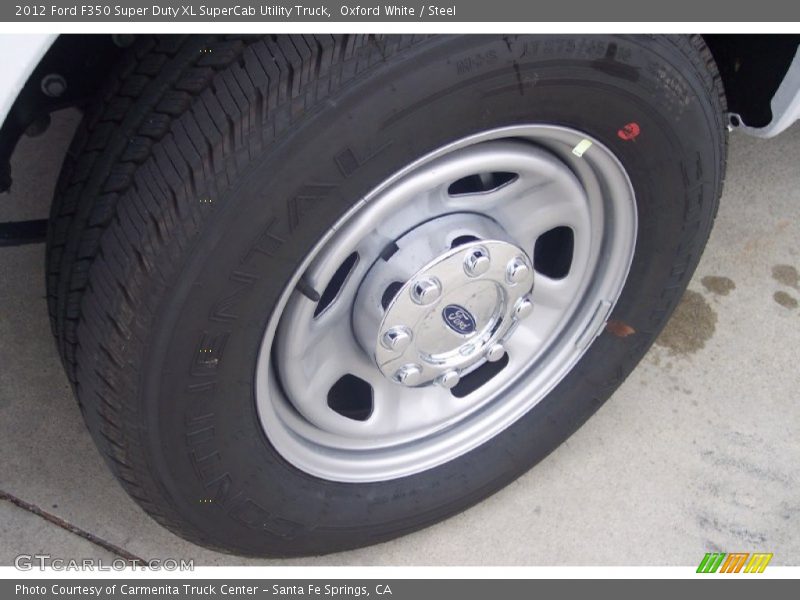 Oxford White / Steel 2012 Ford F350 Super Duty XL SuperCab Utility Truck