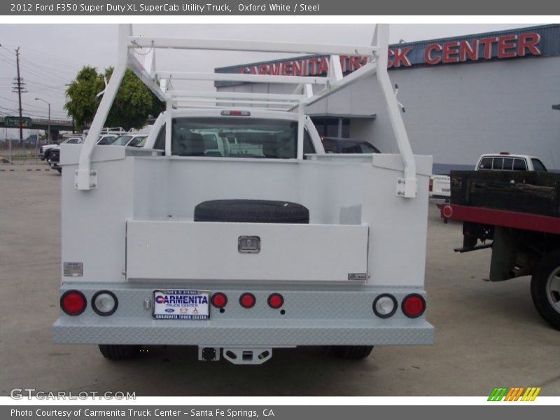 Oxford White / Steel 2012 Ford F350 Super Duty XL SuperCab Utility Truck