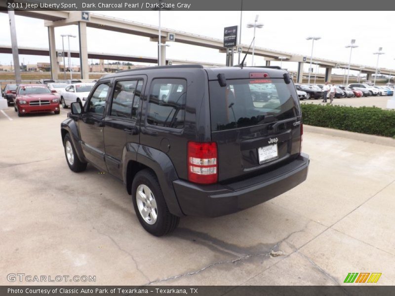 Dark Charcoal Pearl / Dark Slate Gray 2011 Jeep Liberty Sport