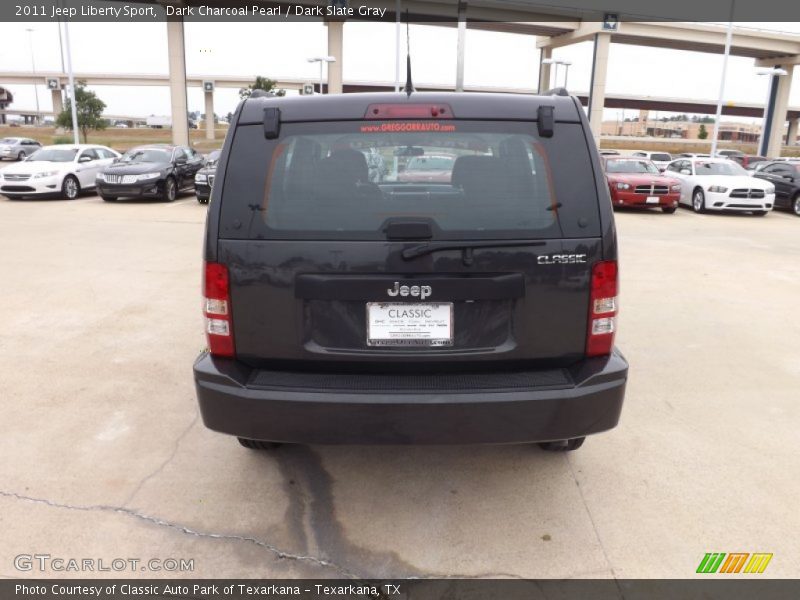 Dark Charcoal Pearl / Dark Slate Gray 2011 Jeep Liberty Sport