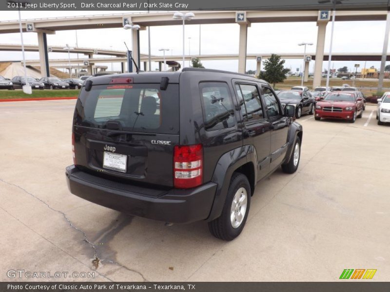 Dark Charcoal Pearl / Dark Slate Gray 2011 Jeep Liberty Sport