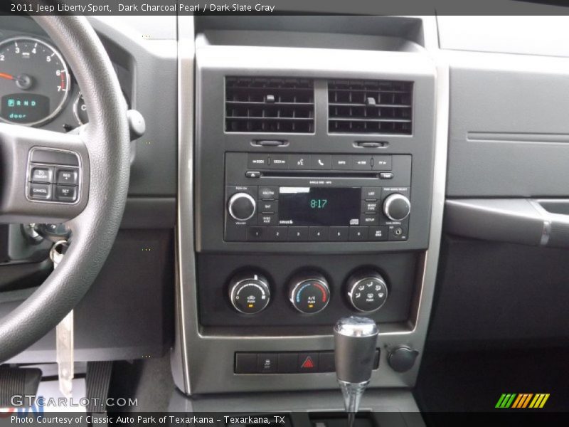 Dark Charcoal Pearl / Dark Slate Gray 2011 Jeep Liberty Sport