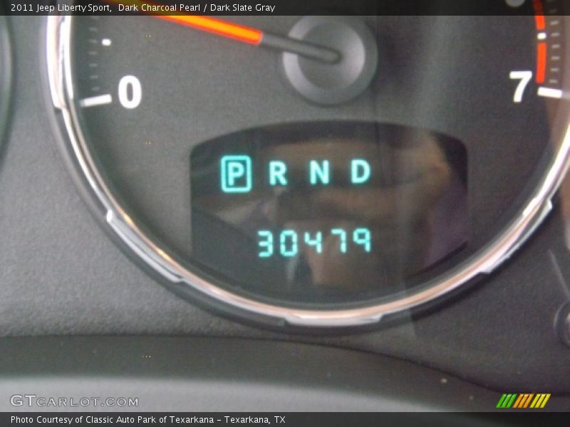 Dark Charcoal Pearl / Dark Slate Gray 2011 Jeep Liberty Sport