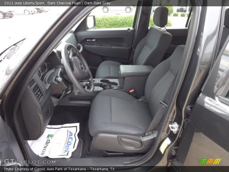 Dark Charcoal Pearl / Dark Slate Gray 2011 Jeep Liberty Sport