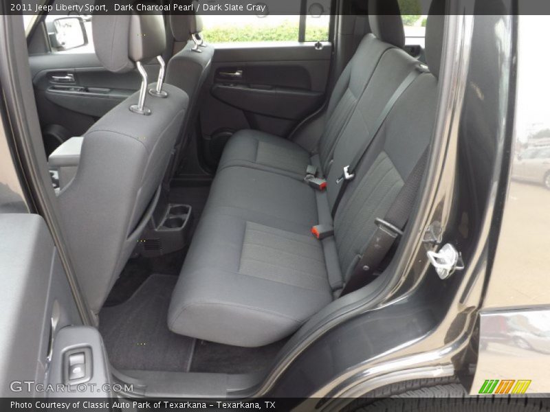 Dark Charcoal Pearl / Dark Slate Gray 2011 Jeep Liberty Sport