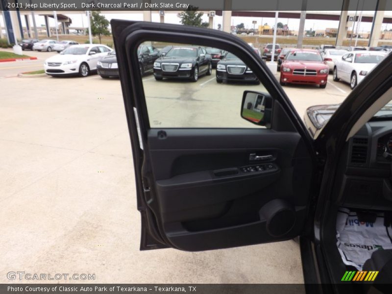 Dark Charcoal Pearl / Dark Slate Gray 2011 Jeep Liberty Sport