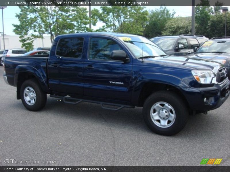Nautical Blue Metallic / Graphite 2012 Toyota Tacoma V6 SR5 Prerunner Double Cab