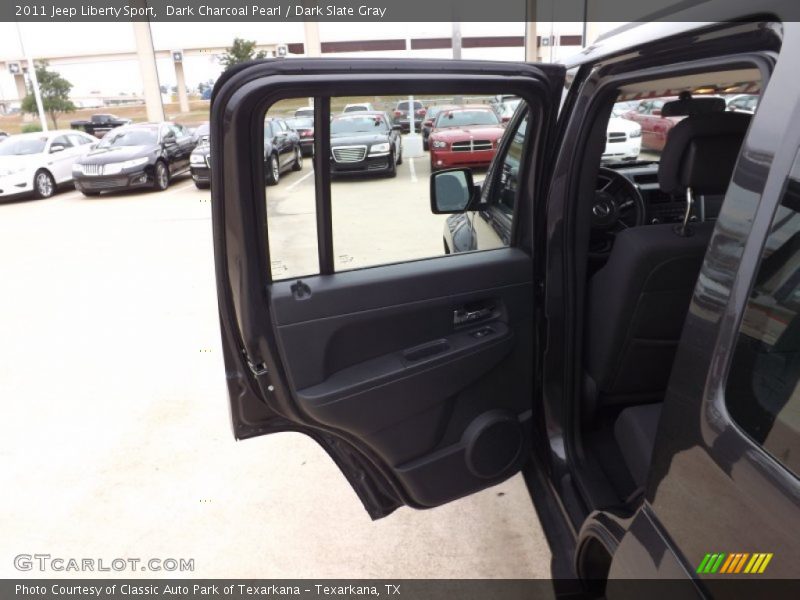 Dark Charcoal Pearl / Dark Slate Gray 2011 Jeep Liberty Sport