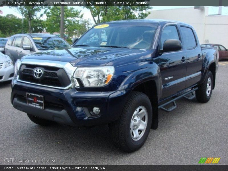 Nautical Blue Metallic / Graphite 2012 Toyota Tacoma V6 SR5 Prerunner Double Cab