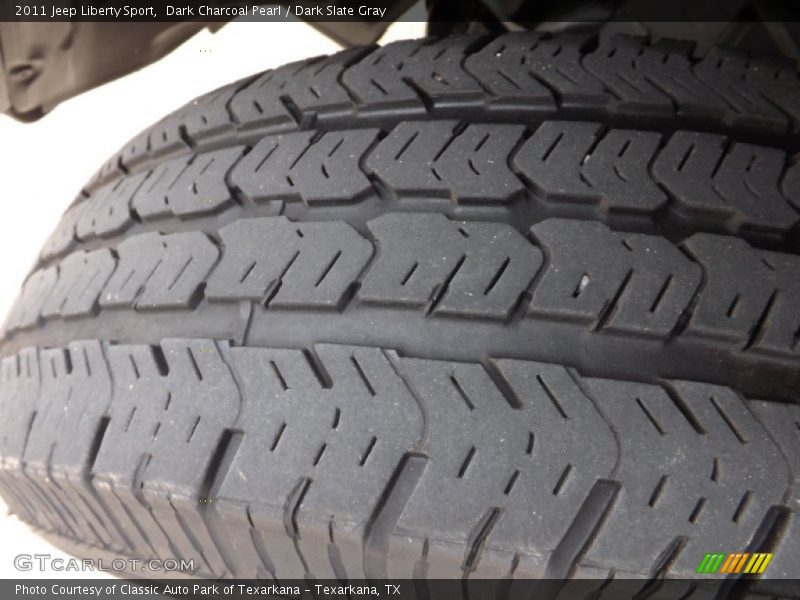 Dark Charcoal Pearl / Dark Slate Gray 2011 Jeep Liberty Sport