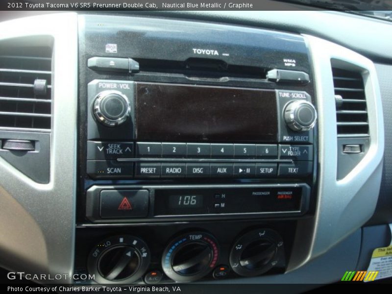 Nautical Blue Metallic / Graphite 2012 Toyota Tacoma V6 SR5 Prerunner Double Cab