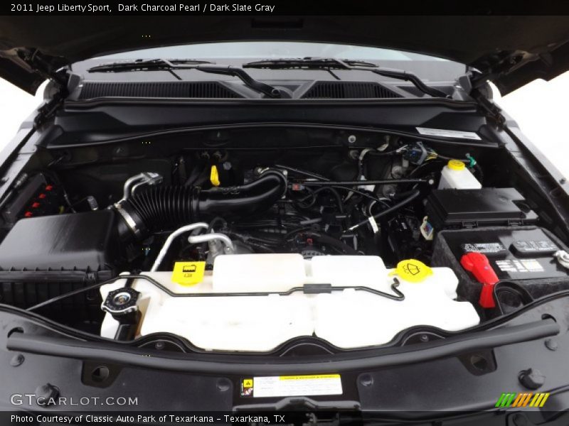 Dark Charcoal Pearl / Dark Slate Gray 2011 Jeep Liberty Sport