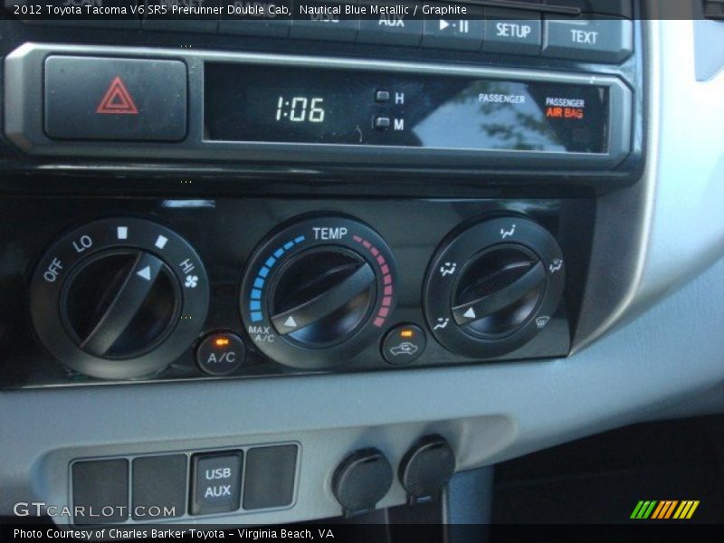 Nautical Blue Metallic / Graphite 2012 Toyota Tacoma V6 SR5 Prerunner Double Cab