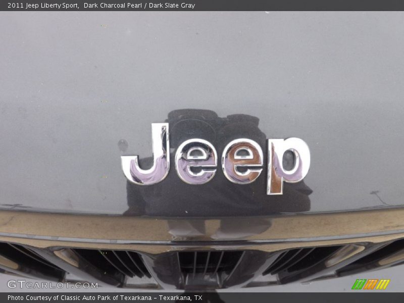 Dark Charcoal Pearl / Dark Slate Gray 2011 Jeep Liberty Sport