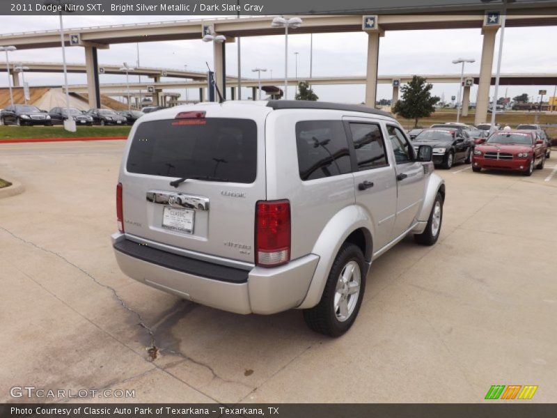 Bright Silver Metallic / Dark Slate Gray 2011 Dodge Nitro SXT