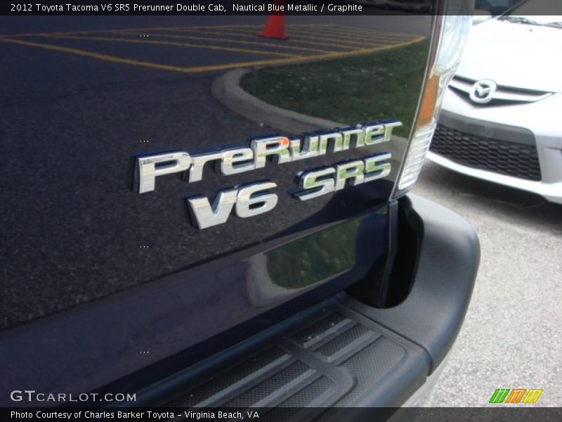 Nautical Blue Metallic / Graphite 2012 Toyota Tacoma V6 SR5 Prerunner Double Cab