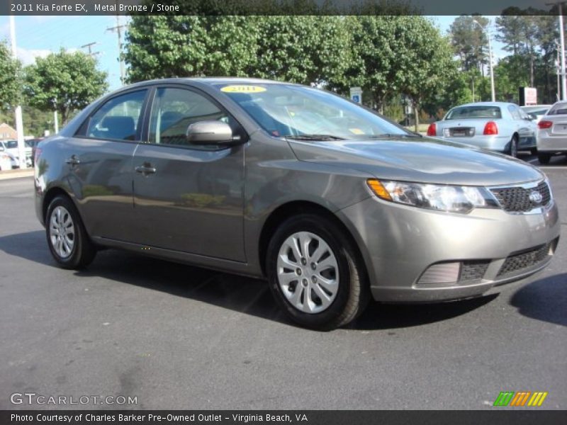 Metal Bronze / Stone 2011 Kia Forte EX