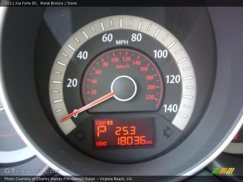 Metal Bronze / Stone 2011 Kia Forte EX