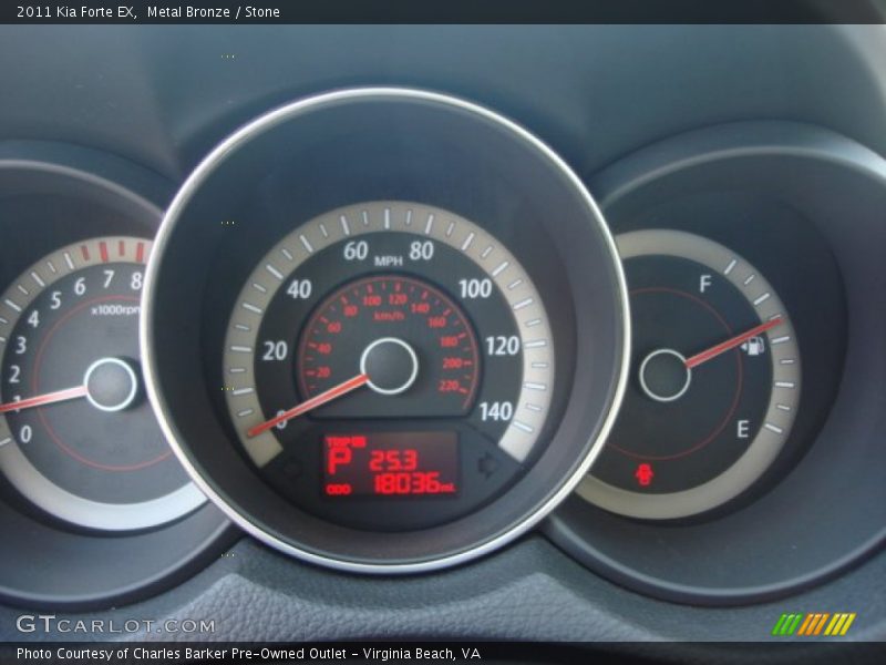 Metal Bronze / Stone 2011 Kia Forte EX