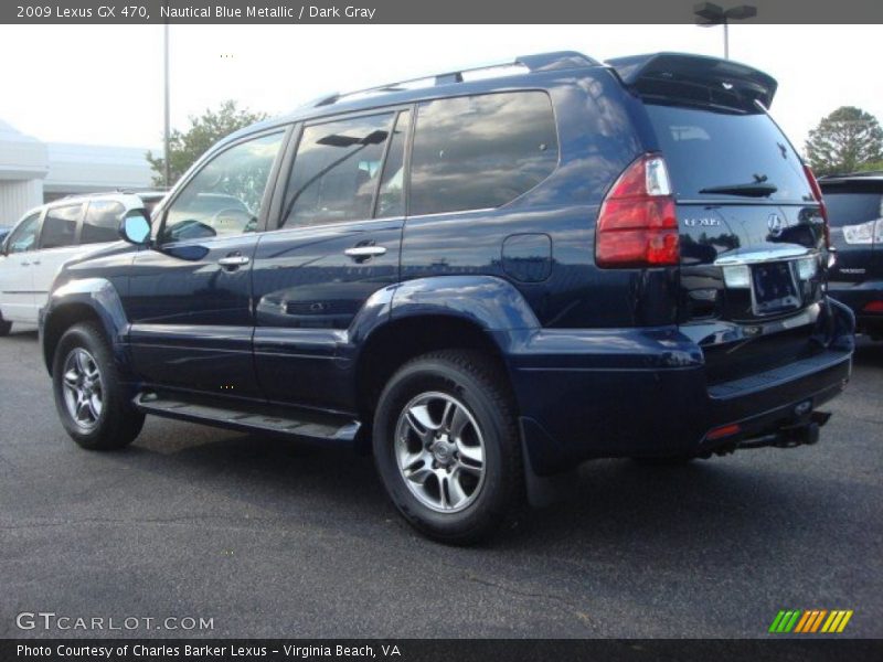 Nautical Blue Metallic / Dark Gray 2009 Lexus GX 470