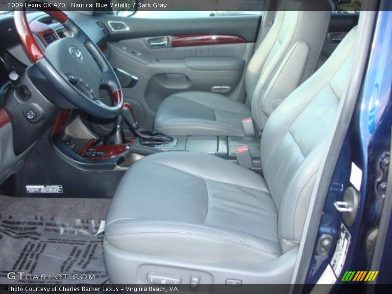 Nautical Blue Metallic / Dark Gray 2009 Lexus GX 470