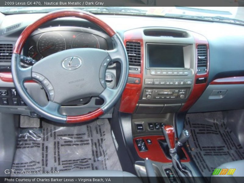 Nautical Blue Metallic / Dark Gray 2009 Lexus GX 470