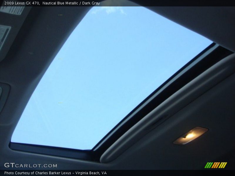 Nautical Blue Metallic / Dark Gray 2009 Lexus GX 470
