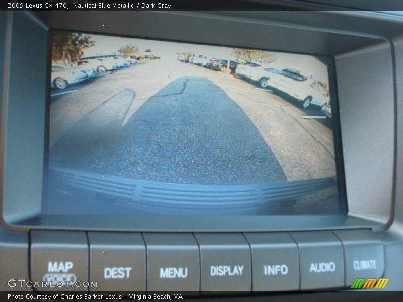 Nautical Blue Metallic / Dark Gray 2009 Lexus GX 470