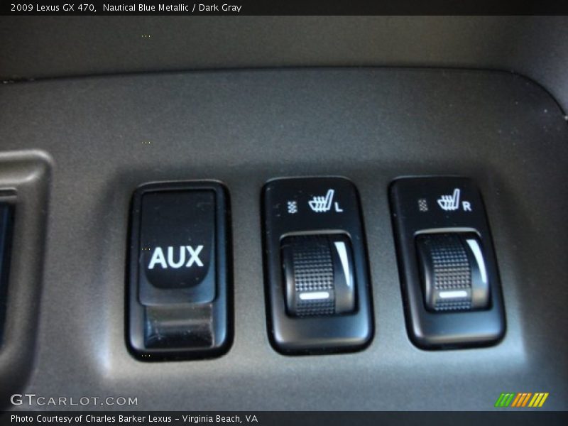 Nautical Blue Metallic / Dark Gray 2009 Lexus GX 470