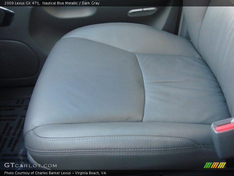 Nautical Blue Metallic / Dark Gray 2009 Lexus GX 470
