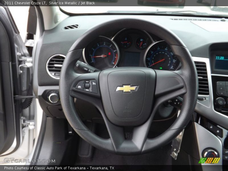 Silver Ice Metallic / Jet Black 2011 Chevrolet Cruze LT